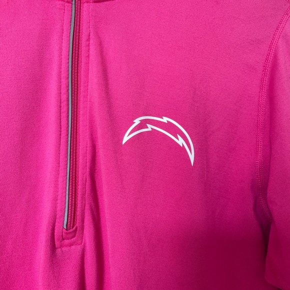 Nike Women's San Diego Chargers NFL Element Dri-FIT Half-Zip Running Top Small - Picture 2 of 10